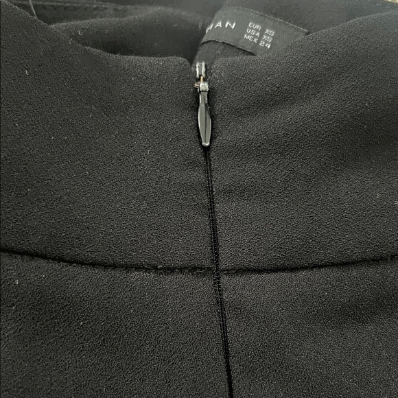 Zara Black Wide-Leg Pants - Picture 4 of 4